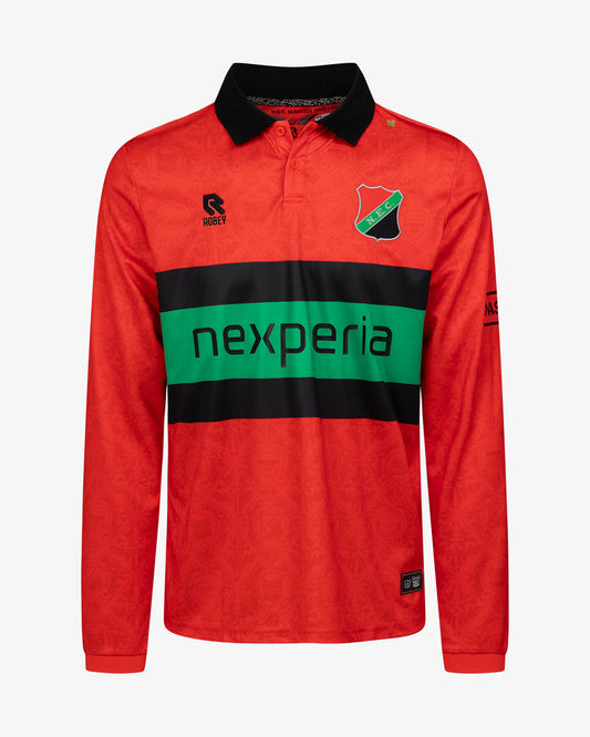 N.E.C. Wedstrijdshirt lange mouwen thuis 1 25-26