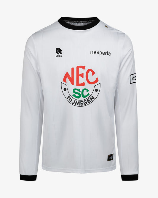 N.E.C. Wedstrijdshirt lange mouwen uit 1 25-26