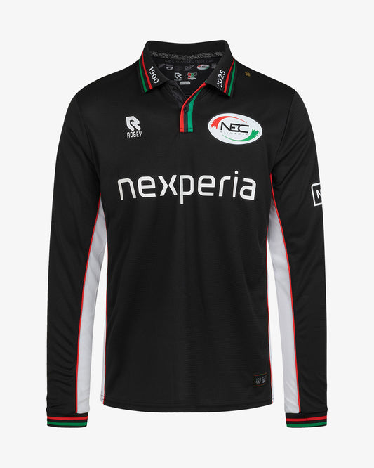 N.E.C. Wedstrijdshirt lange mouwen uit 3 25-26