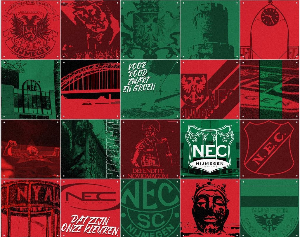 N.E.C. Wanddecoratie - IXXI
