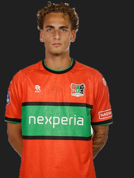 N.E.C. Speler bedrukken: 42. Moslih