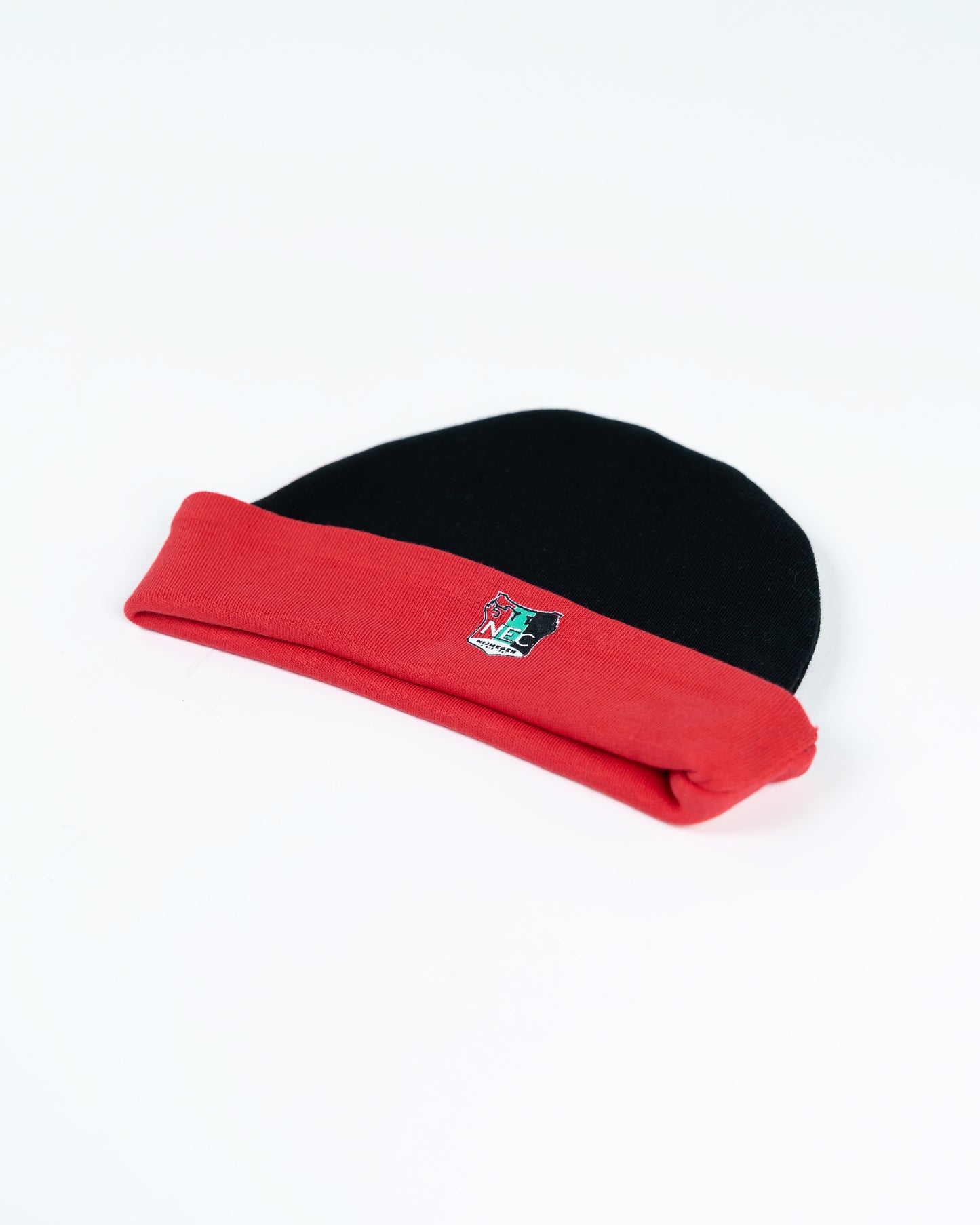 N.E.C. Baby Muts Zwart - Rood