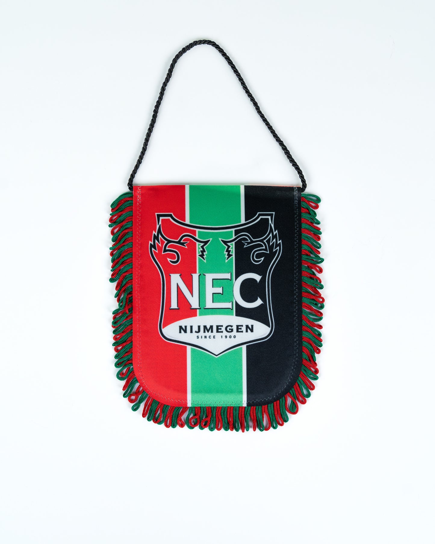 N.E.C. banier rood-groen-zwart