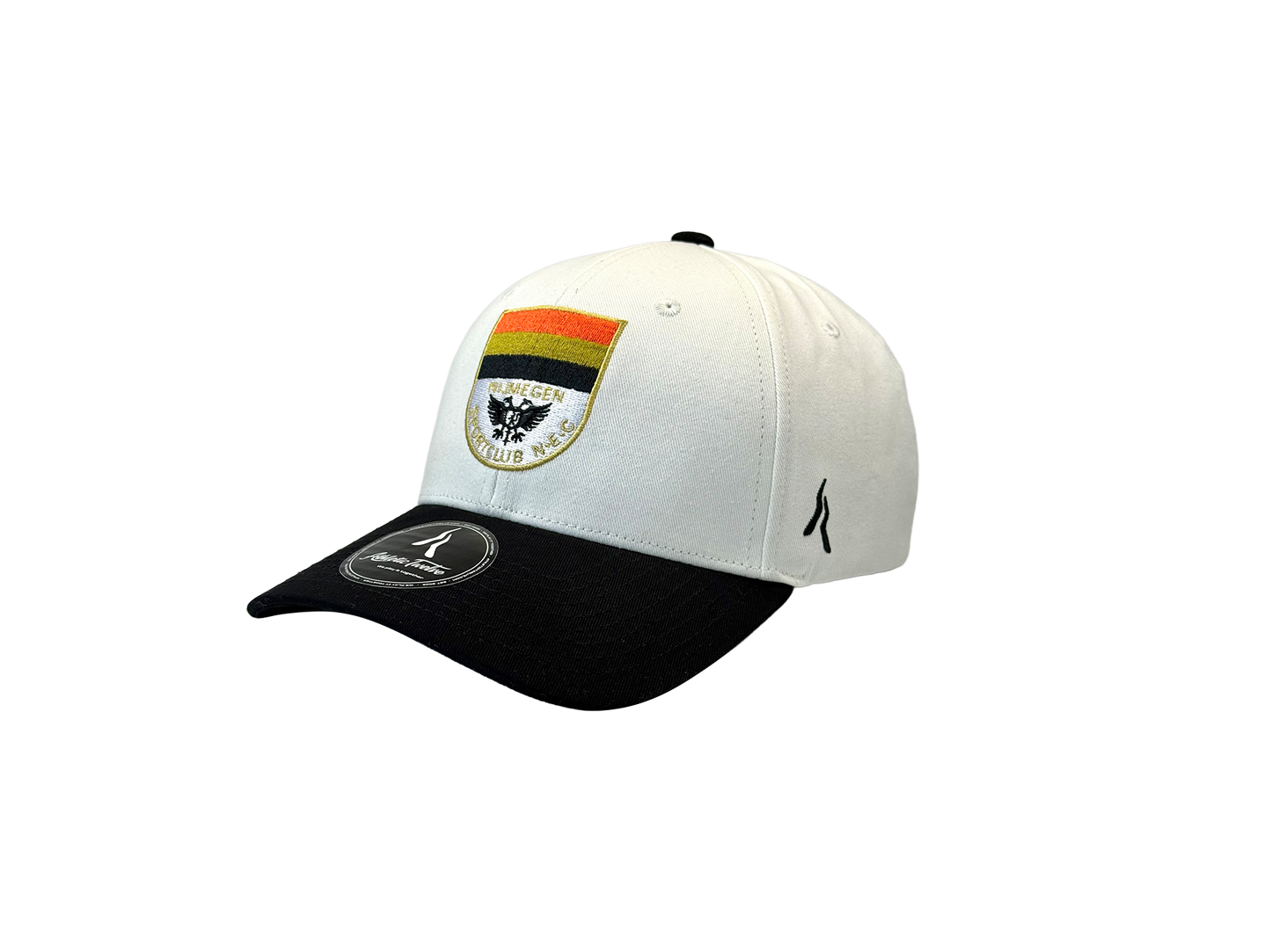 N.E.C. Baseball cap - Off-white-black