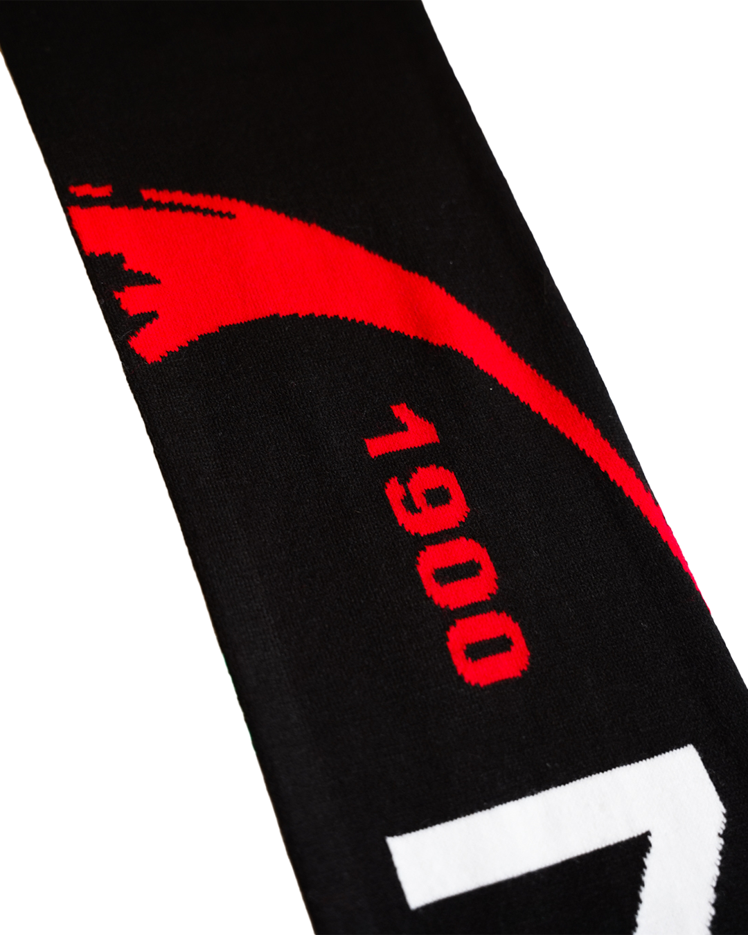 N.E.C. Sjaal uit zwart 25-26