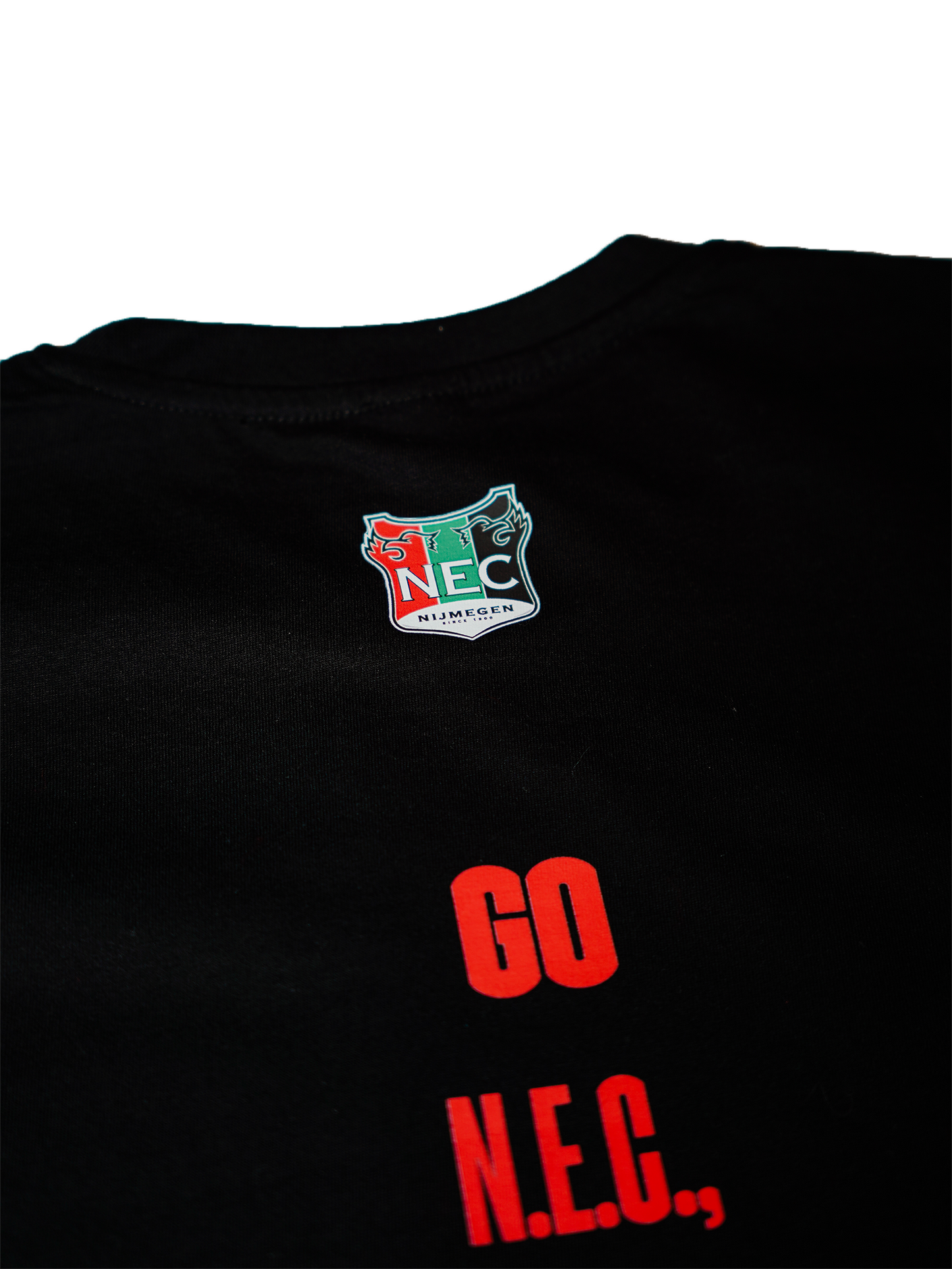 N.E.C. T-shirt 'Wij gaan Europa in'