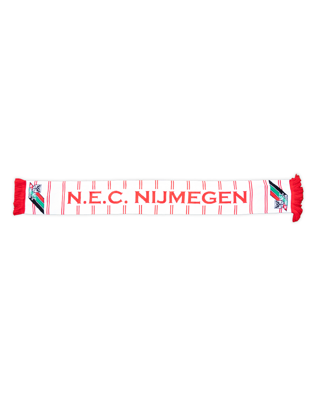 N.E.C. Sjaal uit wit-rood 25-26
