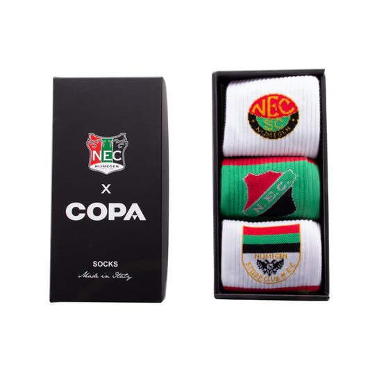 N.E.C. x COPA casual sokken box 1