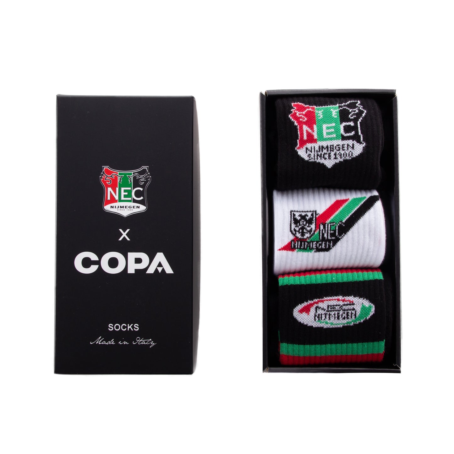 N.E.C. x COPA casual sokken box 2