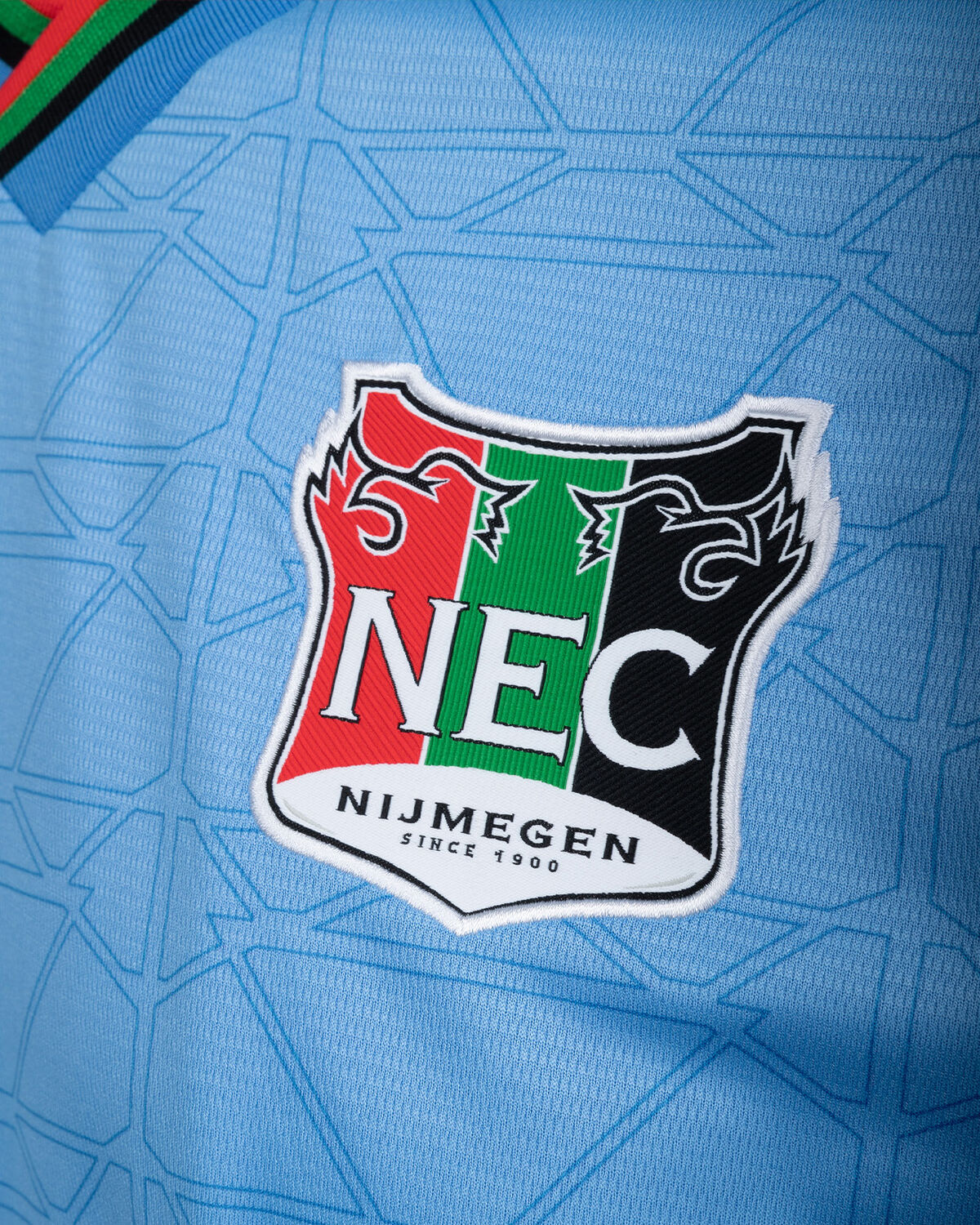 N.E.C. match shirt away 24-25 Calvin Verdonk