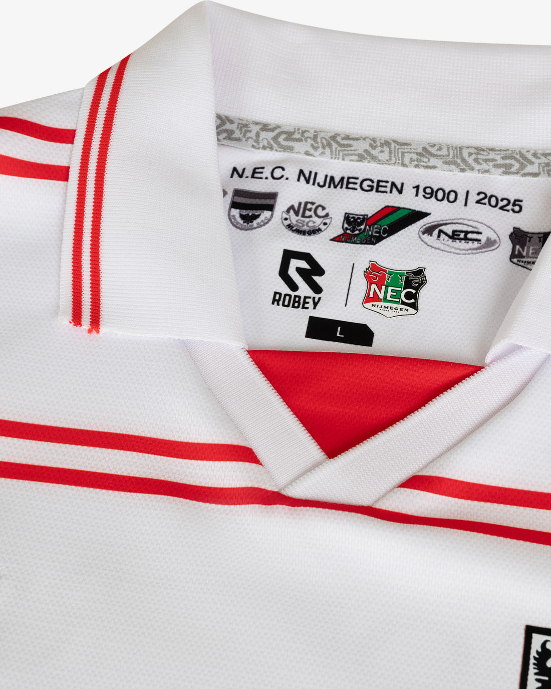N.E.C. Wedstrijdshirt uit 2 25-26