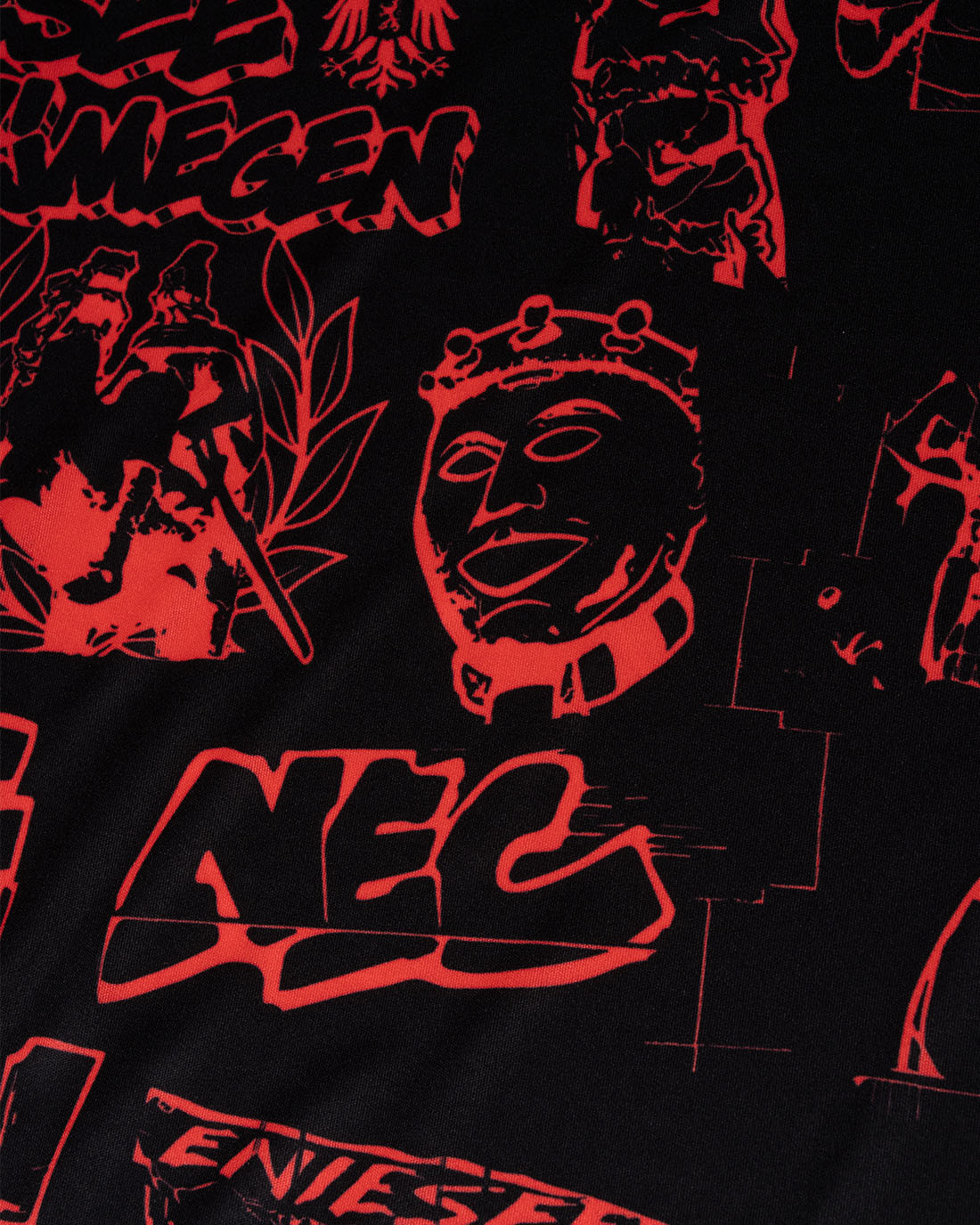 N.E.C. Warming-up shirt 26-27