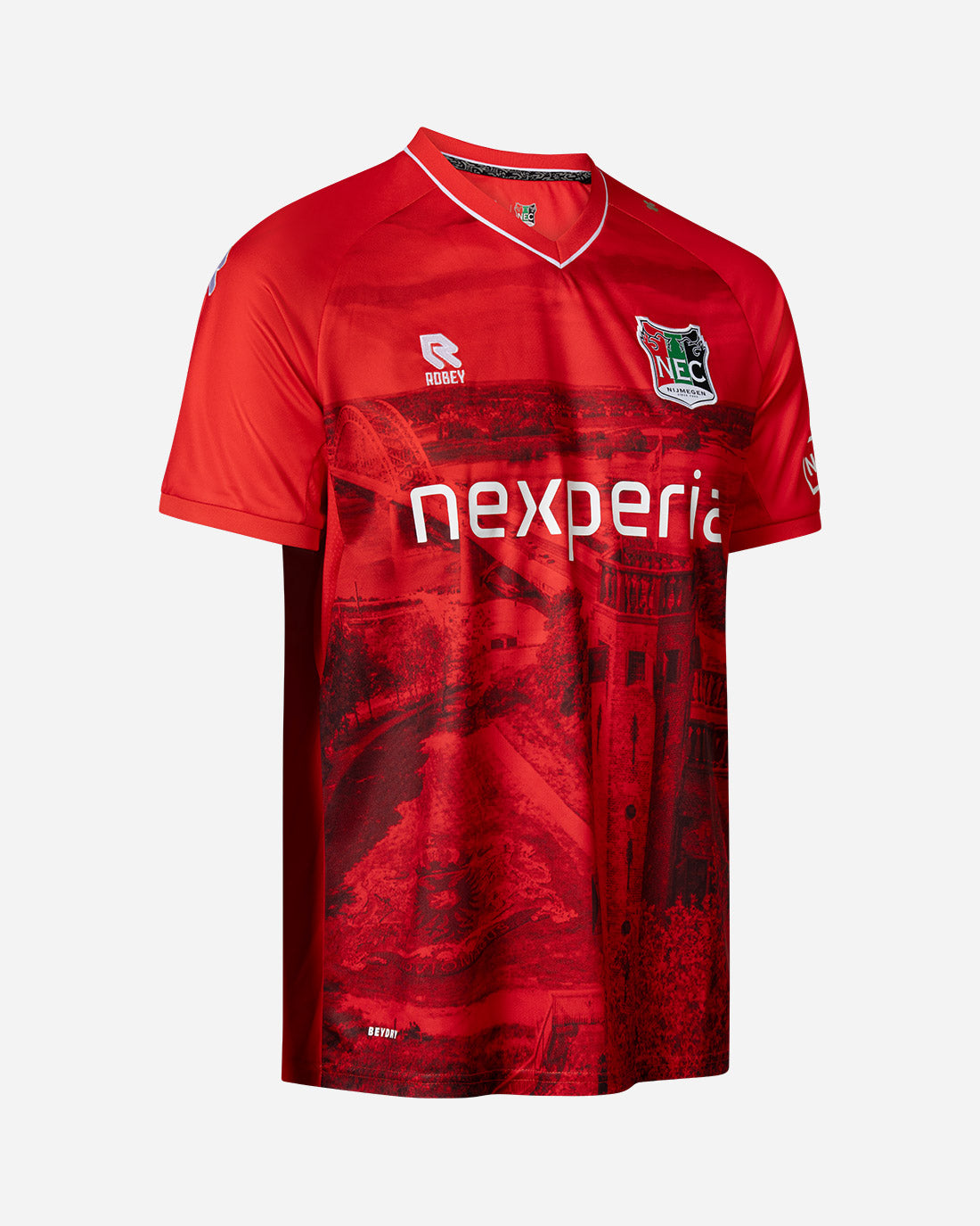 N.E.C. Keepersshirt rood 26-27