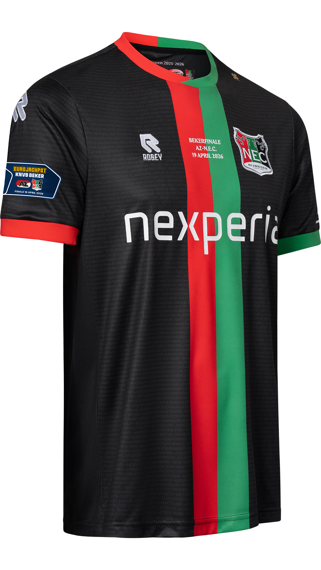 N.E.C. Wedstrijdshirt bekerfinale 25-26