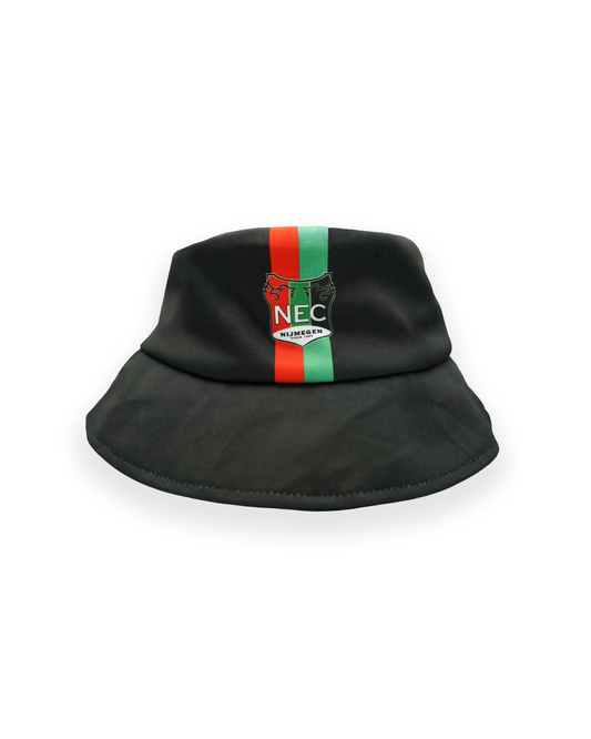 N.E.C. Bucket Hat – zwart