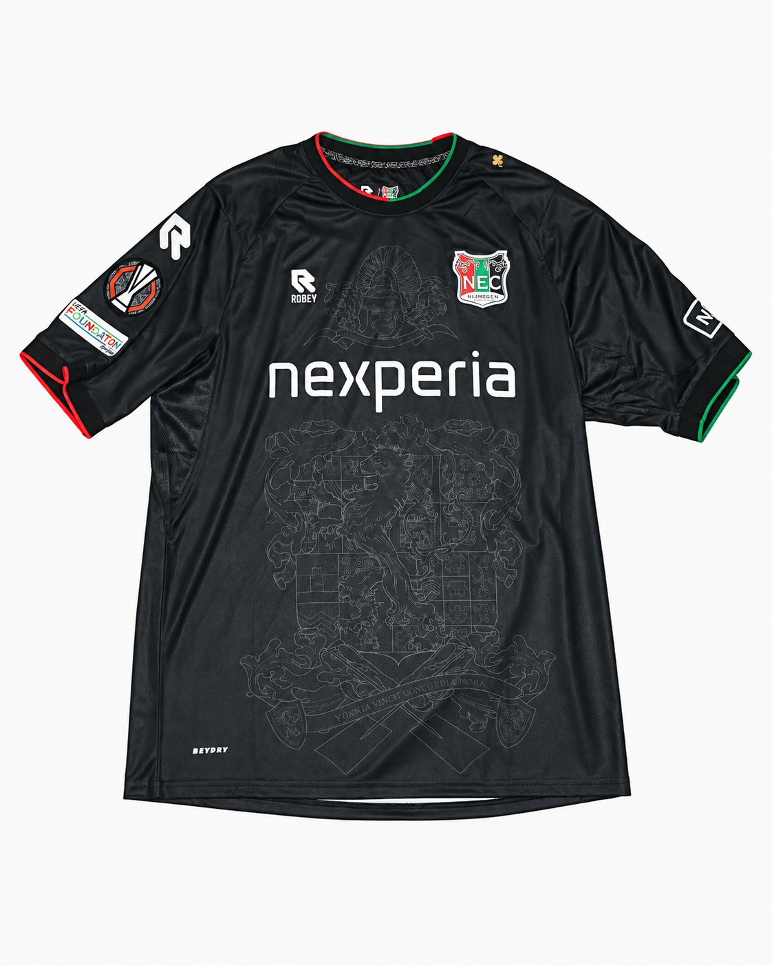 N.E.C. Europees wedstrijdshirt uit 26-27