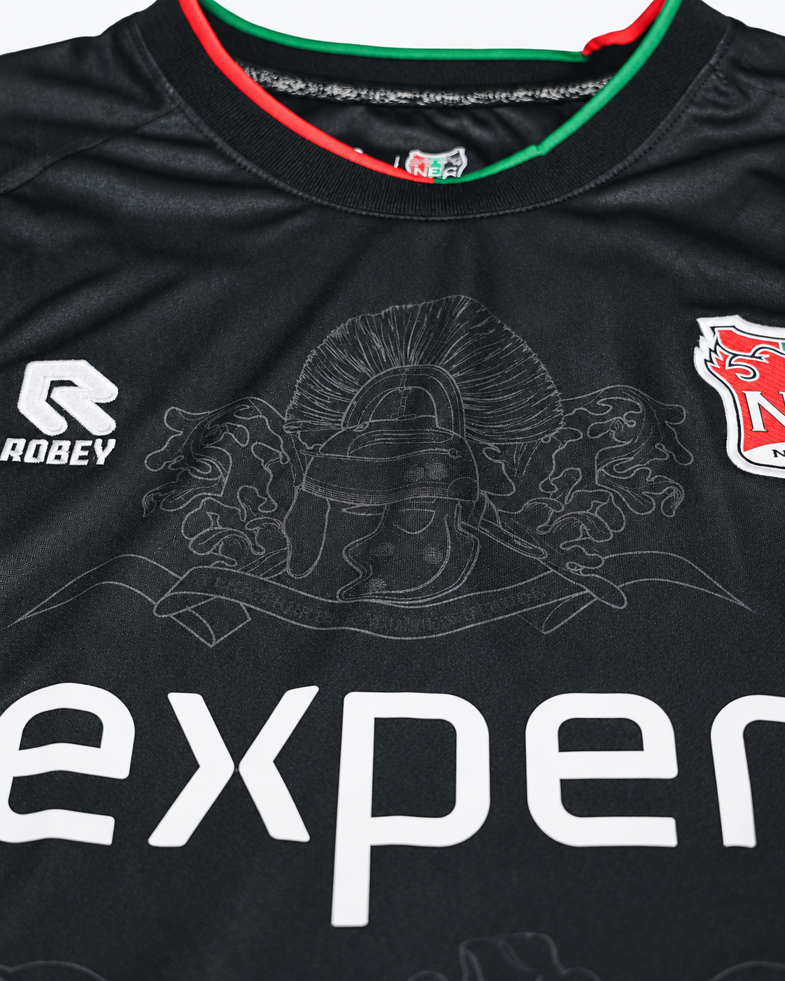 N.E.C. Europees wedstrijdshirt uit 26-27