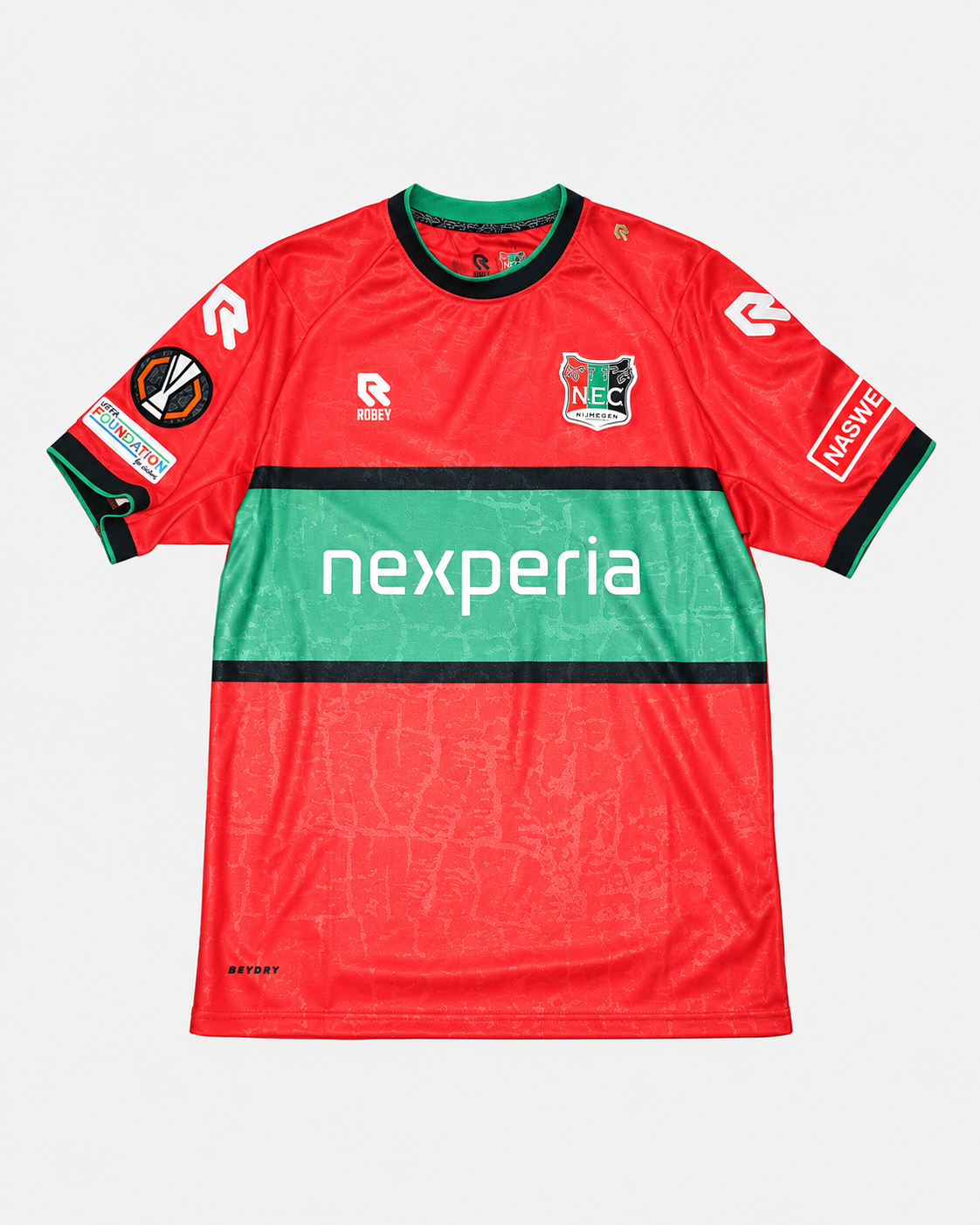 N.E.C. Europees wedstrijdshirt thuis 26-27