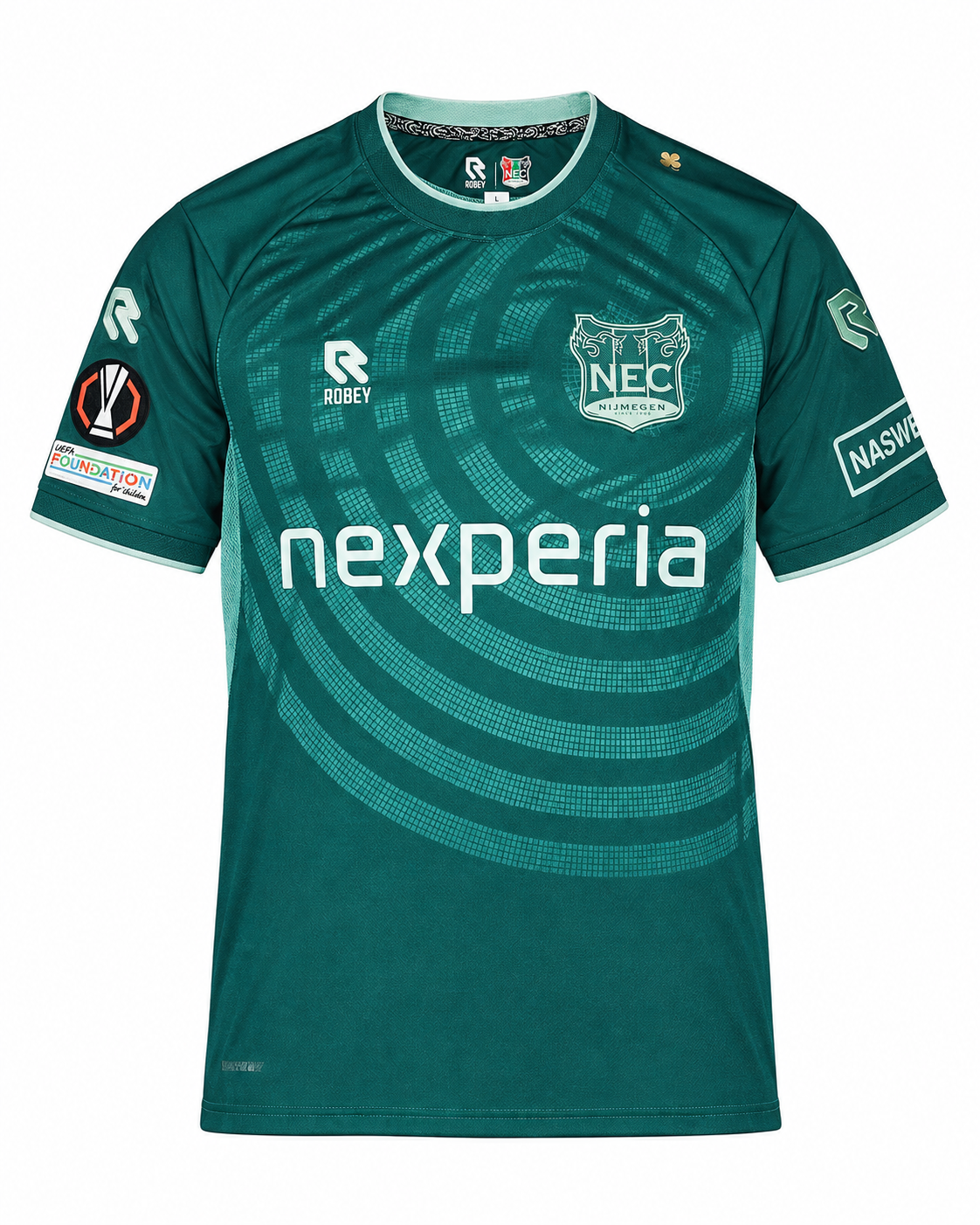 N.E.C. Europees wedstrijdshirt derde 26-27