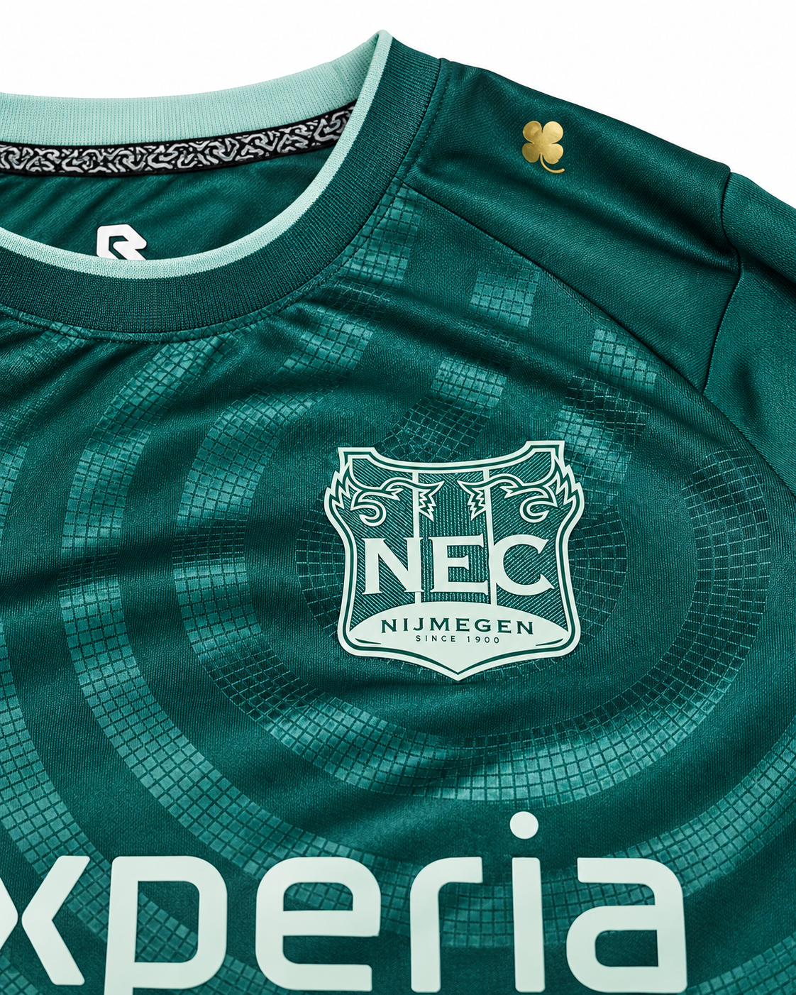N.E.C. Europees wedstrijdshirt derde 26-27