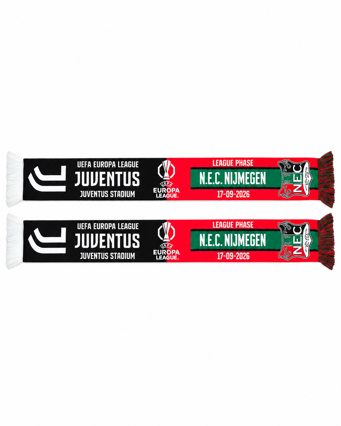 N.E.C. UEFA Europa League Wedstrijdsjaal Juventus
