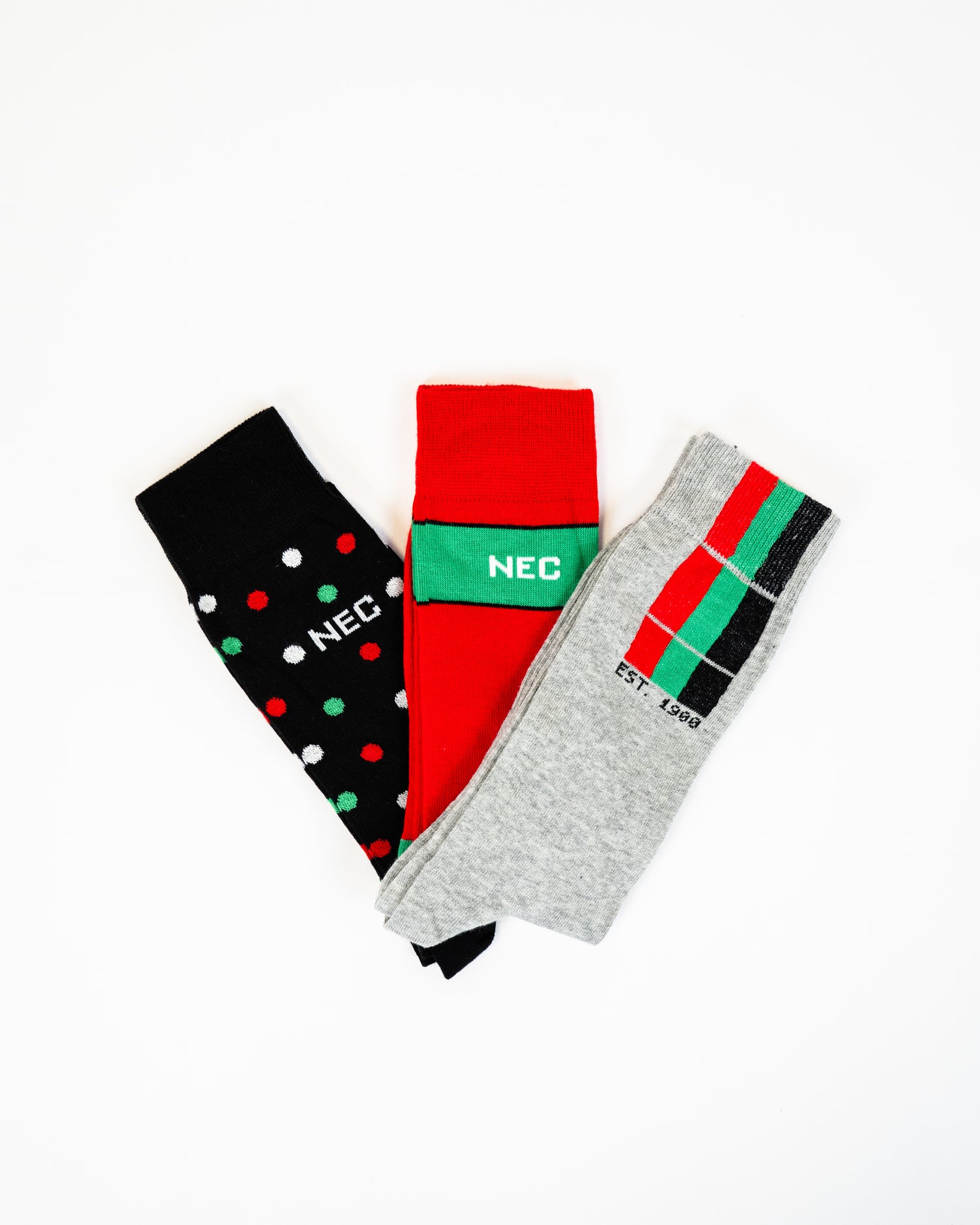 NEC Socks 3-pack