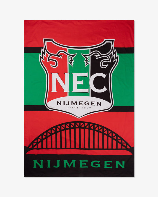 N.E.C. Dekbedovertrek 'Balken' Waalbrug (140x200)