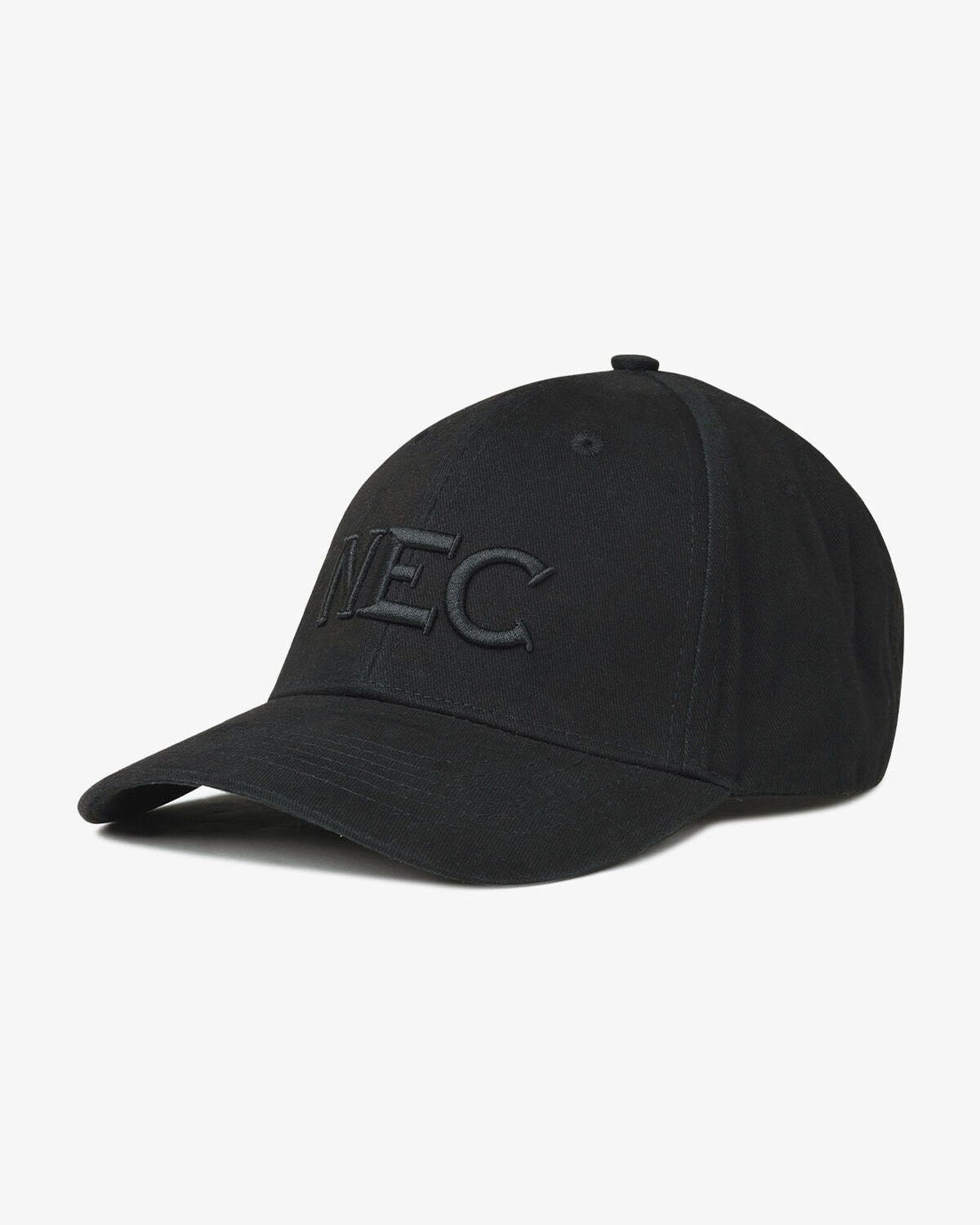 N.E.C. 3D cap zwart