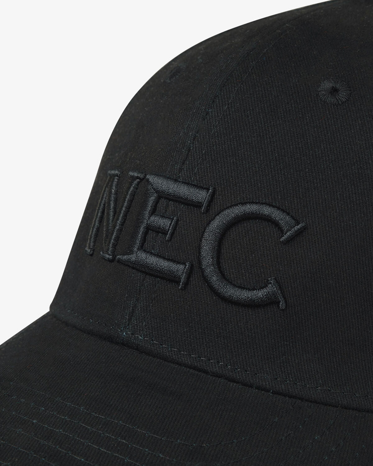 N.E.C. 3D cap zwart