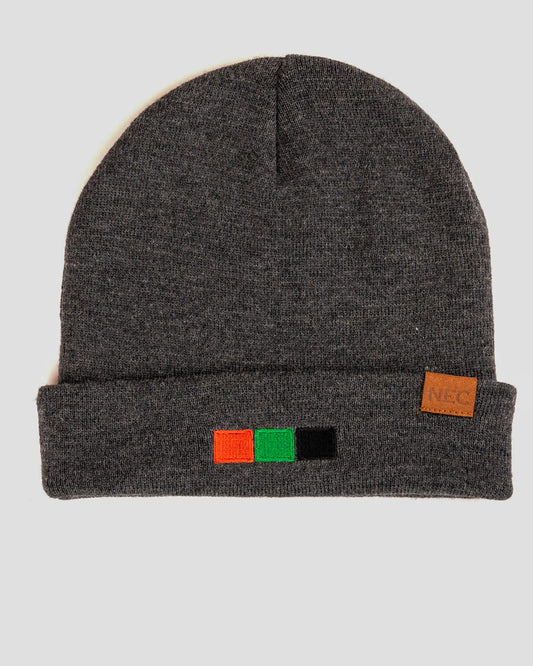 N.E.C. Beanie grijs