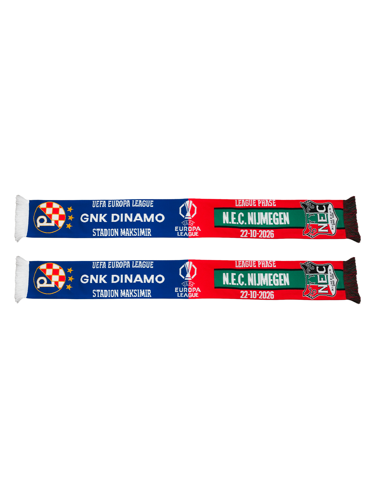 N.E.C. UEFA Europa League Wedstrijdsjaal Dinamo Zagreb