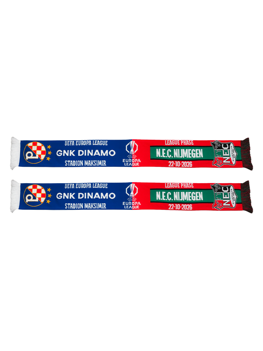 N.E.C. UEFA Europa League Wedstrijdsjaal Dinamo Zagreb