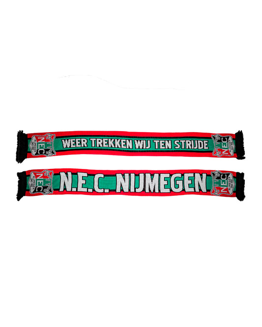 N.E.C. Sjaal "weer trekken wij ten strijde"