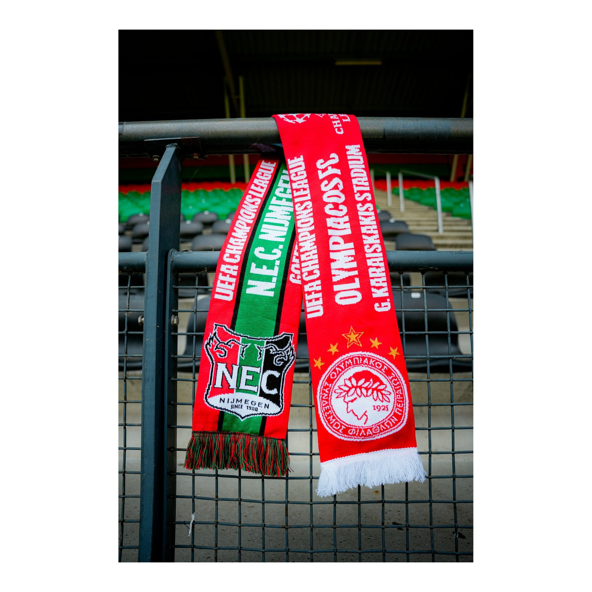 N.E.C. UEFA Champions League Wedstrijdsjaal Olympiacos FC