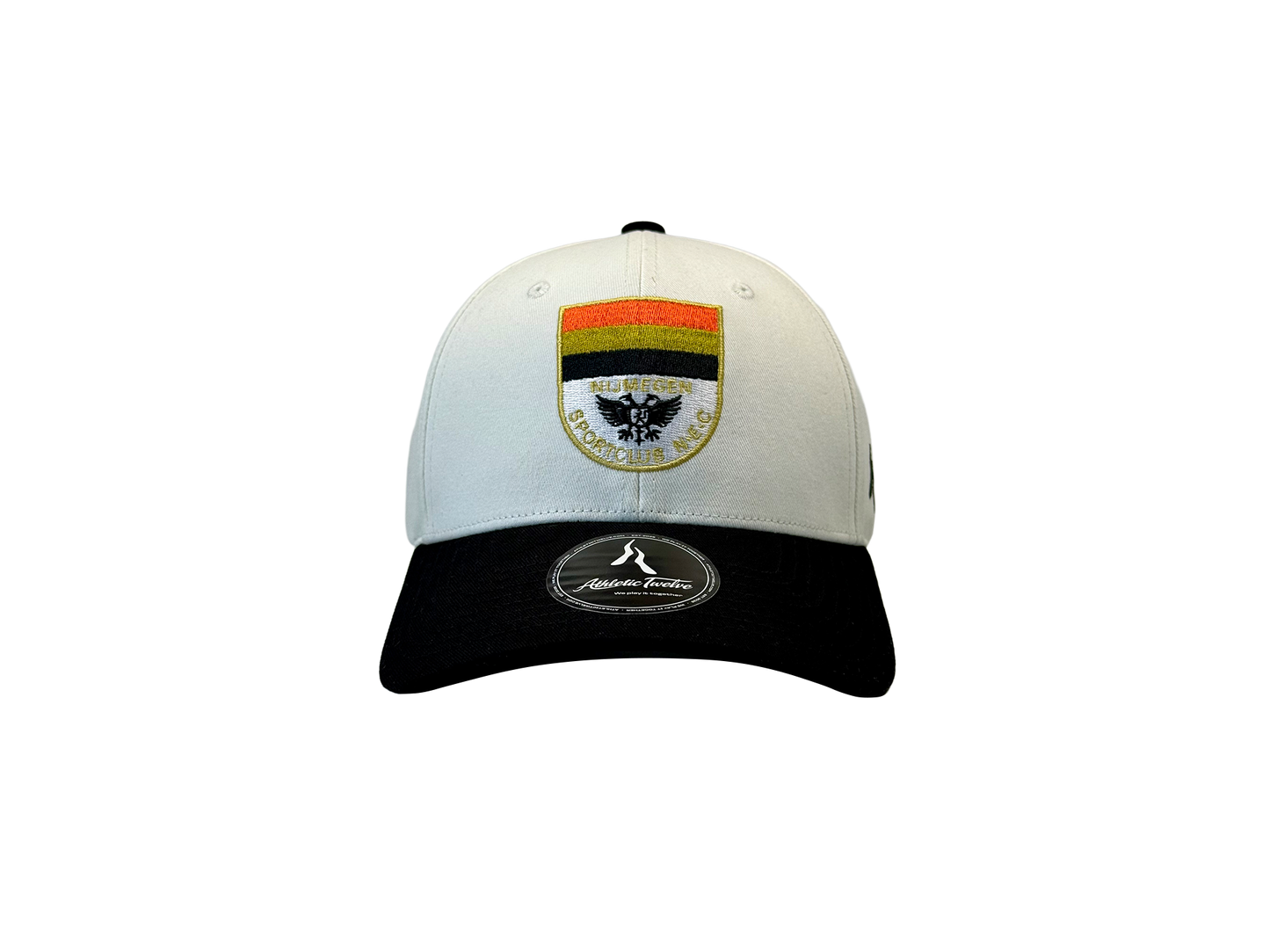N.E.C. Baseball cap - Off-white-black