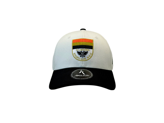 N.E.C. Baseball cap - Off-white-black