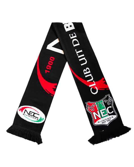 N.E.C. Sjaal uit zwart 25-26