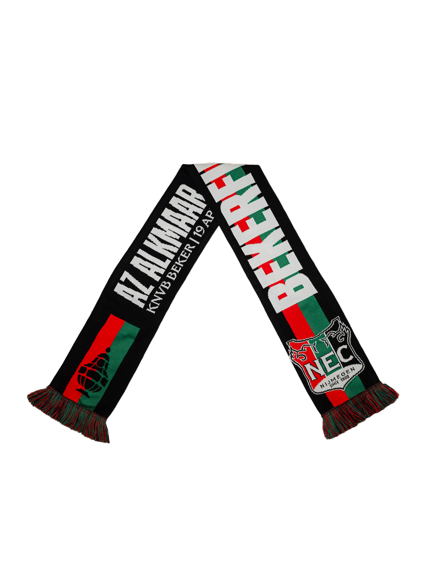 N.E.C. Bekerfinale sjaal 25-26