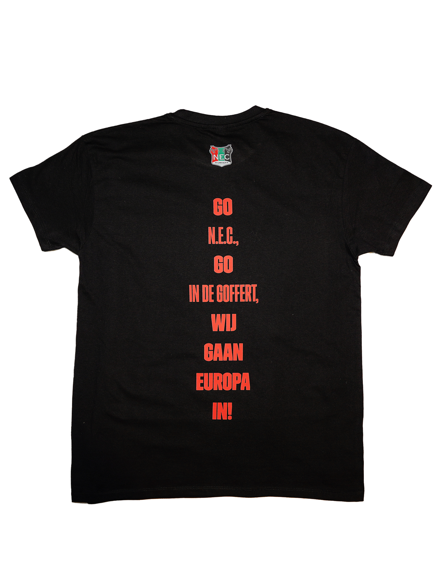 N.E.C. T-shirt 'Wij gaan Europa in'