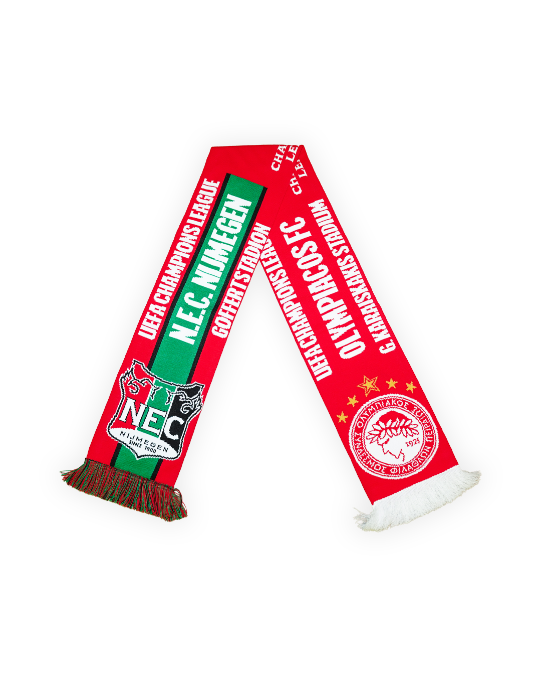 N.E.C. UEFA Champions League Wedstrijdsjaal Olympiacos FC