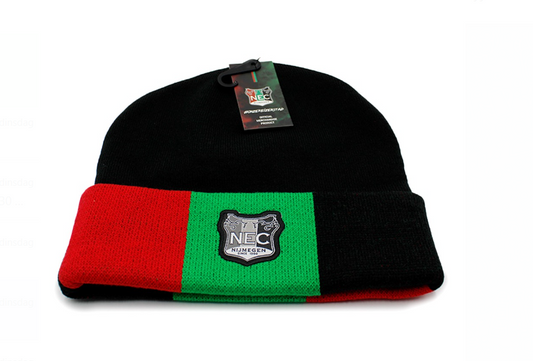 N.E.C. Beanie RGZ met logo grijs