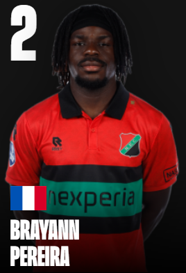 N.E.C. Speler bedrukken: 2 Pereira