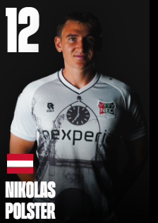 N.E.C. Speler bedrukken:   12.   Polster