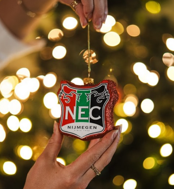 N.E.C. Kerstbal 3D logo