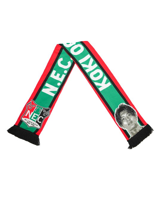 N.E.C. Players scarf Koki Ogawa