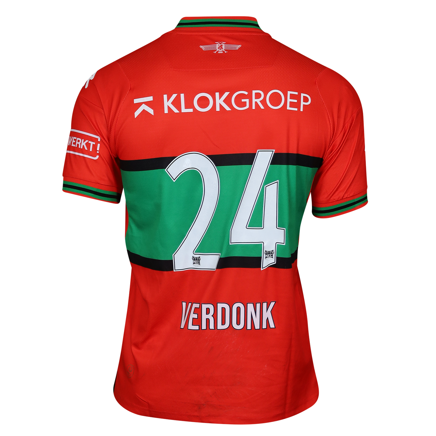 N.E.C. match shirt Home 24-25 Calvin Verdonk