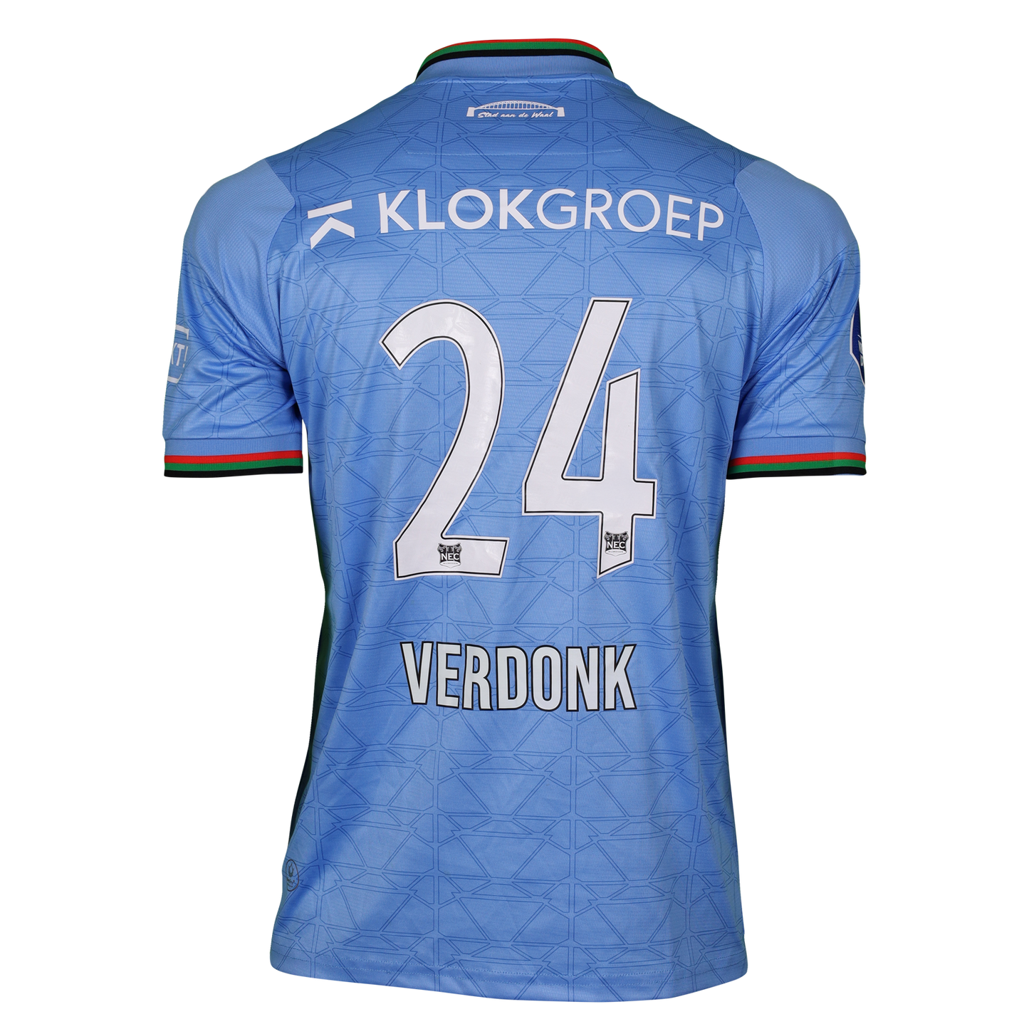 N.E.C. match shirt away 24-25 Calvin Verdonk