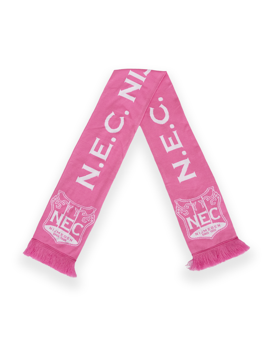 N.E.C. Sjaal roze (150 cm)