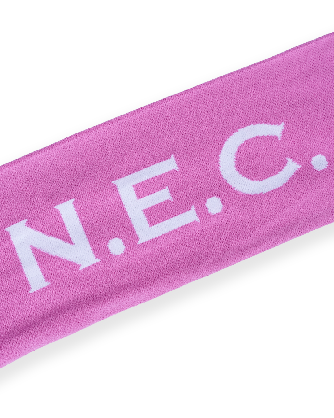 N.E.C. Sjaal roze extra lang (180 cm)
